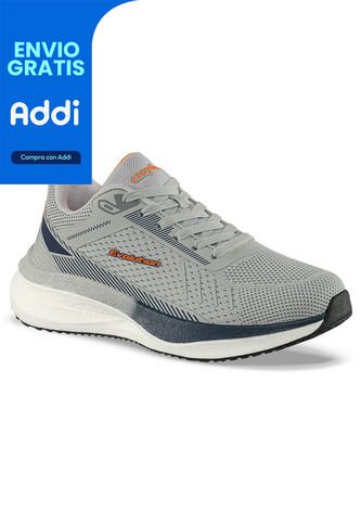 Tenis Running Forok Gris Croydon Para Hombre Croydon