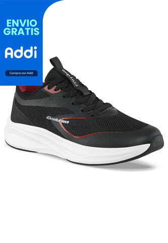 Tenis Running Taury Negro Croydon Para Hombre Croydon
