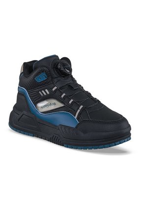 Tenis Urbanos Fomas Negro Croydon Para Niño