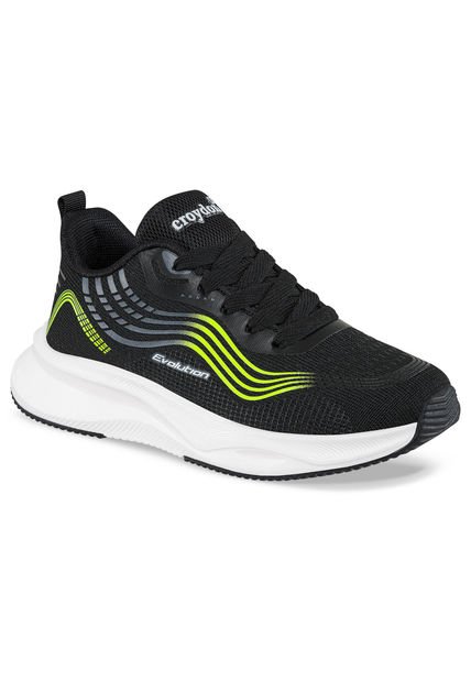 Tenis Running Funim Negro Para Niño Croydon