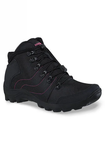Botas Outdoor Tomoe Negro Para Mujer Croydon