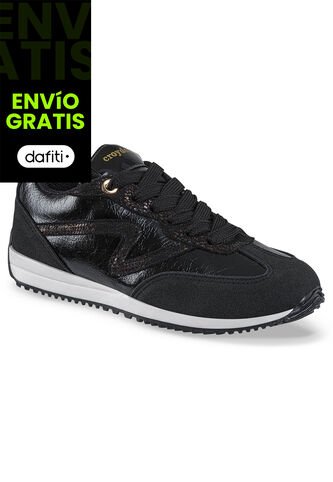 Tenis Urbanos Quimbaya Negro Croydon Para Mujer Croydon