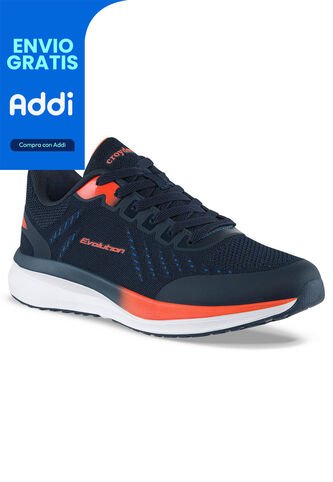 Tenis Running Deno Azul Osc Croydon Para Hombre Croydon
