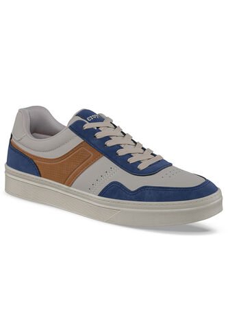 Tenis Casuales Hegol Beige-Azul Croydon Para Hombre Croydon