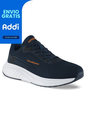 Tenis Running Azuk Azul Osc Croydon Para Hombre Croydon