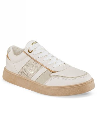 Tenis Urbanos Rhanda Beige Croydon Para Mujer Croydon