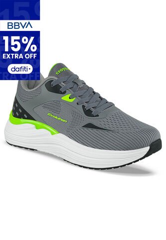 Tenis Running Goder Gris Croydon Para Hombre Croydon