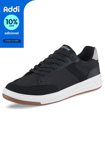 Tenis Urbanos Pomar Negro Para Hombre Croydon