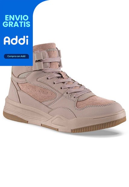 Tenis Urbanos Zedroni Rosa Croydon Para Mujer