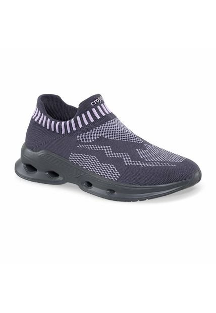 Tenis Brillian Gris Para Mujer Croydon