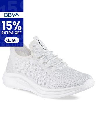 Tenis Running Snig Blanco Para Mujer Croydon Croydon