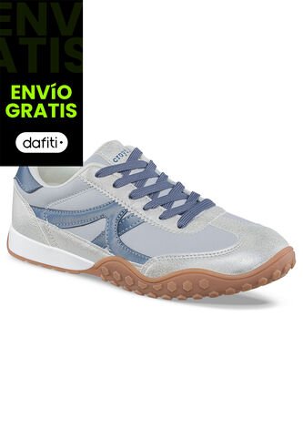 Tenis Urbanos Tebar Gris Croydon Para Mujer Croydon