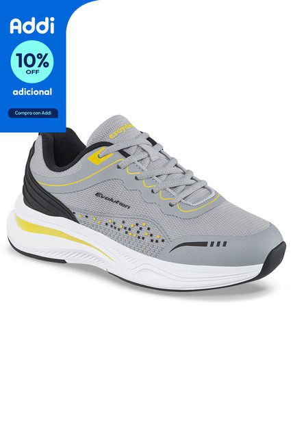 Tenis Running Lytor Gris Para Niño Croydon
