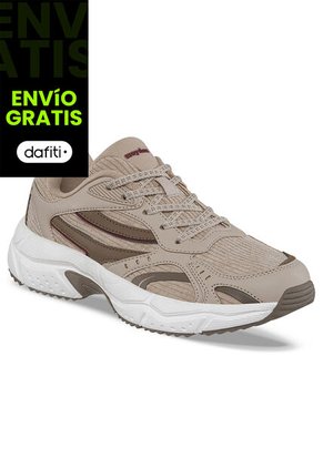 Tenis Urbanos Jibar Beige Croydon Para Mujer
