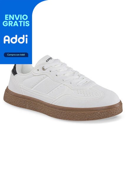 Tenis Solumi Blanco Croydon Para Mujer