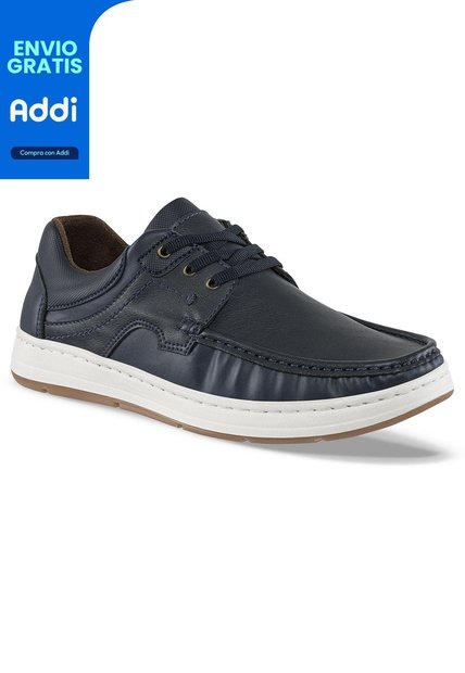 Mocasines Jackson Azul Croydon Para Hombre