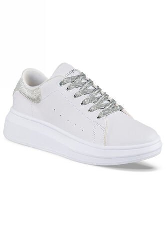 Tenis Urbanos Zayuri Blanco-Plata Para Mujer Croydon Croydon