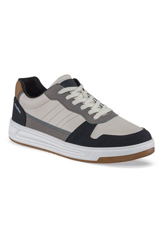 Tenis Casuales Titus Beige-Negro Croydon Para Hombre Croydon