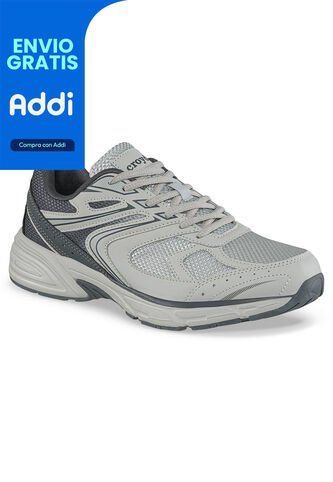Tenis Urbanos Bilaro Gris-Gris Croydon Para Hombre Croydon