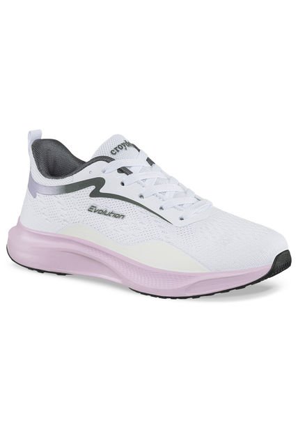 Tenis Running Nitel Blanco Para Mujer Croydon