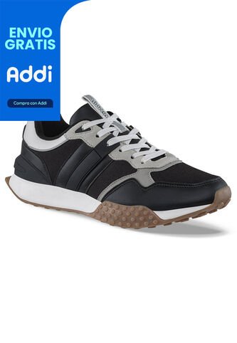 Tenis Urbanos Cohar Negro Croydon Para Hombre Croydon