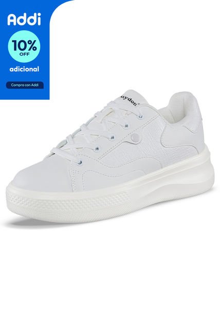 Tenis Urbanos Syntho Blanco Para Mujer Croydon