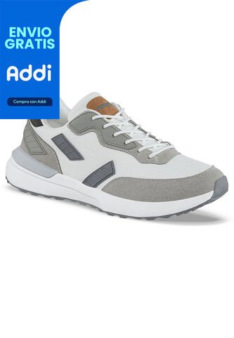 Tenis Urbanos Nexo Gris Croydon Para Hombre Croydon