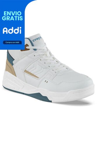 Tenis Urbanos Tiludo Blanco Croydon Para Hombre Croydon