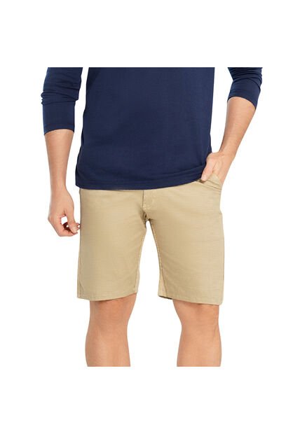 Bermuda Dereck Marfil Para Hombre Croydon