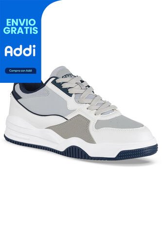 Tenis Urbanos Jynx Gris Croydon Para Hombre Croydon