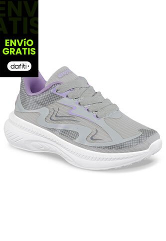 Tenis Framen Gris Para Mujer Croydon Croydon