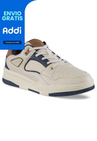 Tenis Urbanos Dixo Beige Croydon Para Hombre Croydon