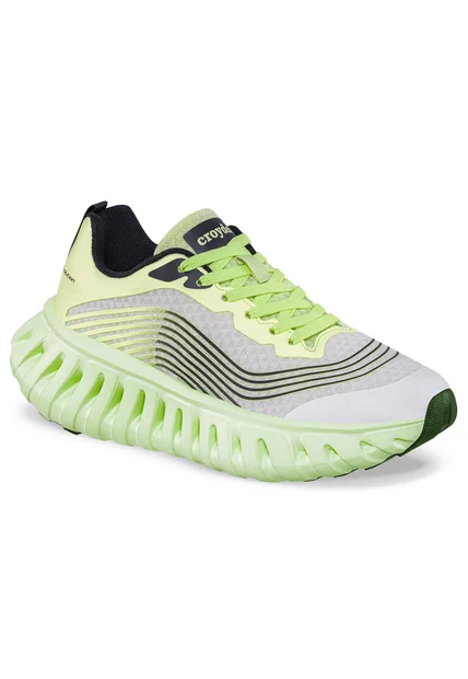 Tenis Running Cezod Verde Croydon Para Mujer