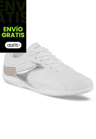 Tenis Urbanos Sevop Blanco Croydon Para Mujer Croydon