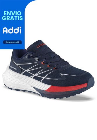 Tenis Running Jumer Azul Osc Croydon Para Niño Croydon