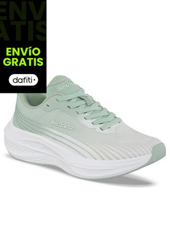 Tenis Running Lafog Blanco-Verde Croydon Para Mujer Croydon