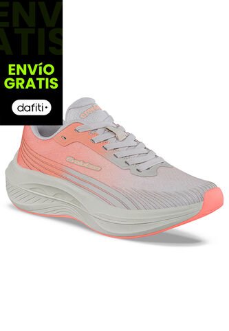 Tenis Running Lafog Beige-Coral Croydon Para Mujer Croydon