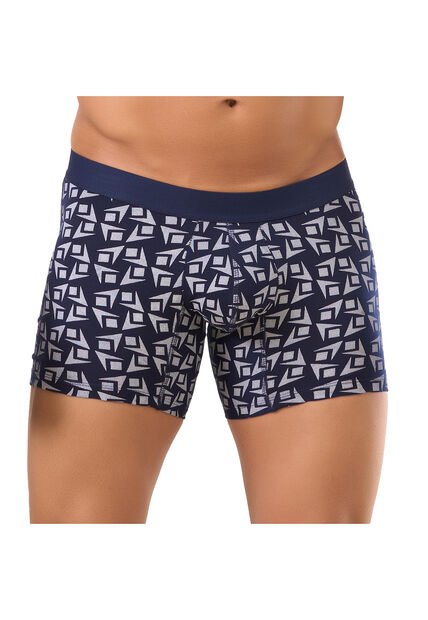 Boxer Bruno Azul Para Hombre Croydon