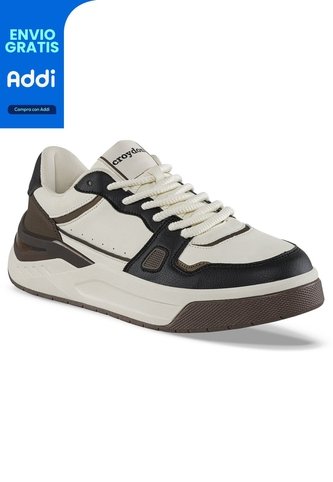 Tenis Urbanos Bavar Beige Croydon Para Hombre Croydon