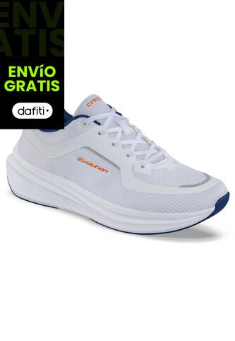 Tenis Running Nock Blanco Croydon Para Hombre Croydon