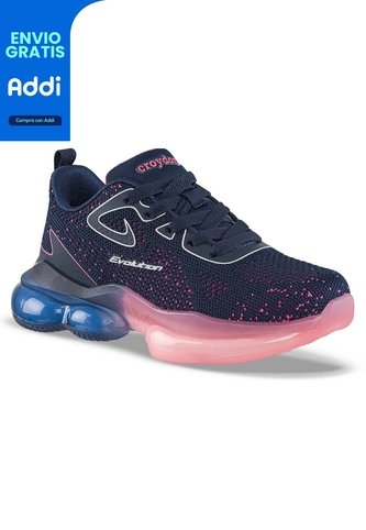 Tenis Running Mesuri Azul Osc Croydon Para Niña Croydon
