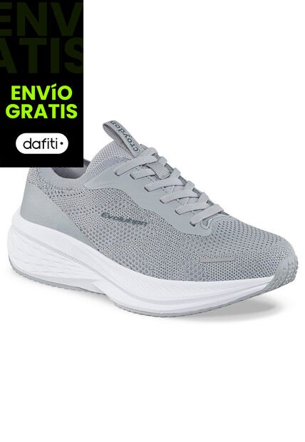 Tenis Running Vole Gris Croydon Para Mujer