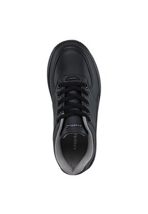 Tenis Colegio Shopir C Negro-Gris Para Niño Y Niña Croydon