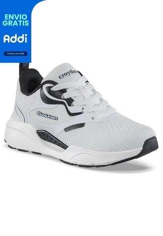 Tenis Running Loprin Blanco Croydon Para Niño Croydon