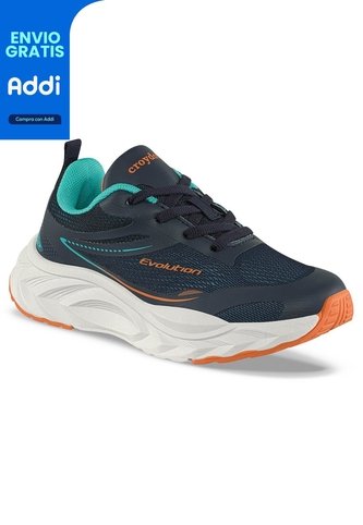 Tenis Running Jubil Azul Osc Croydon Para Niño Croydon