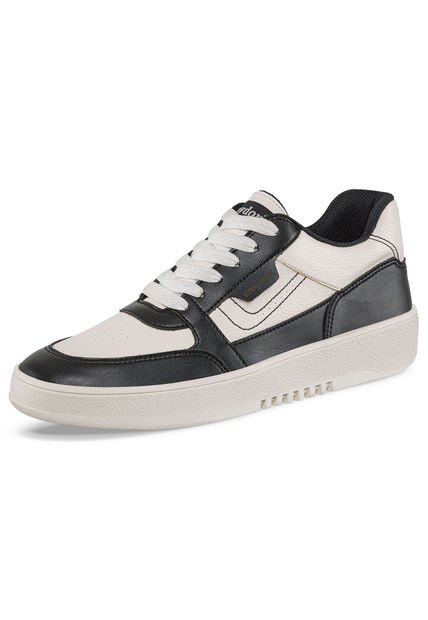 Tenis Tottori Beige-Negro Para Hombre Croydon