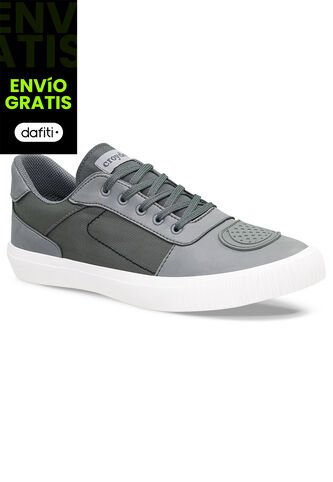 Tenis Azai Gris Para Hombre Croydon Croydon