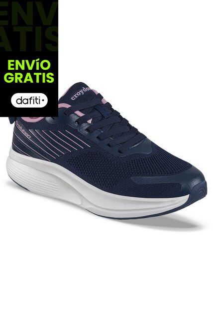 Tenis Running Vuxxu Azul Osc Croydon Para Mujer