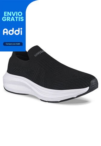 Tenis Para Caminar Wefer Negro Croydon Para Mujer Croydon