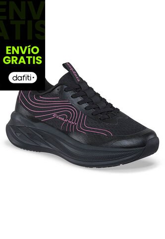 Tenis Running Syhu Negro Croydon Para Mujer Croydon